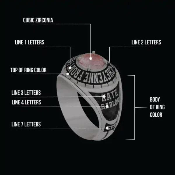 Trail Blazer Womens Custom Ring